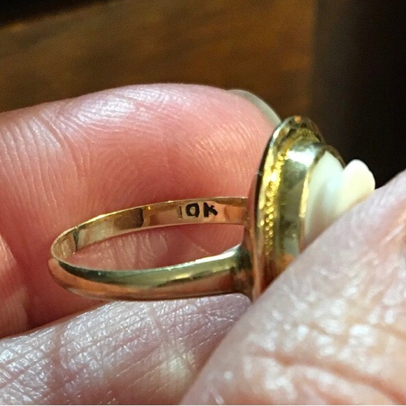 15k 18k Georgian Cameos w/Pearls- Solid Gold Demi Parure - Picture 12 of 14